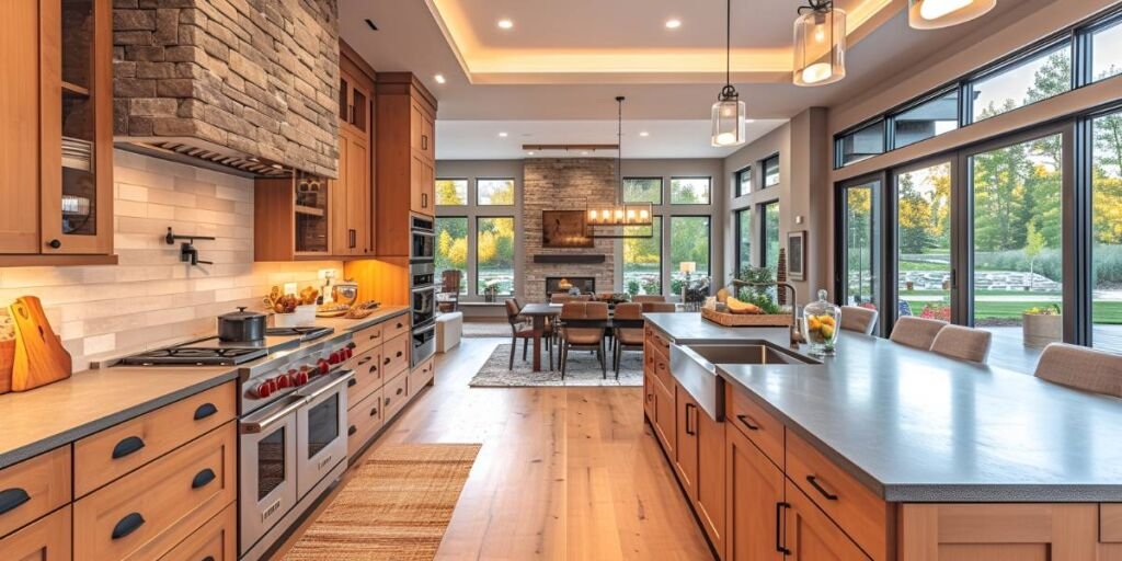 Rustic Elegance Kitchen Cabinet