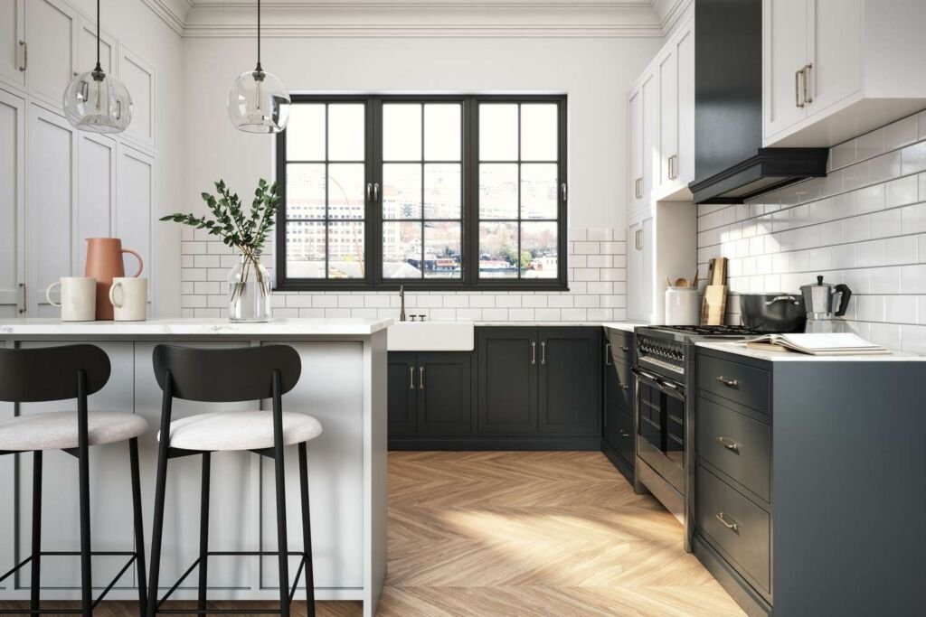 Industrial Farmhouse Interior