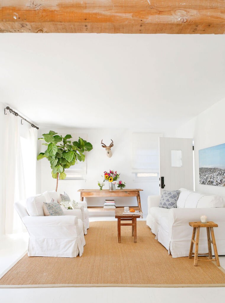 Coastal Farmhouse Interior