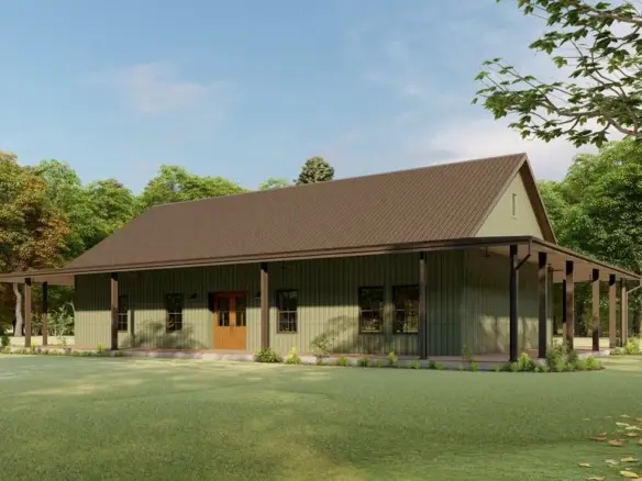 Barndominium House Plan 1092-20