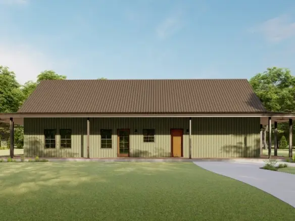 Barndominium House Plan 1092-20