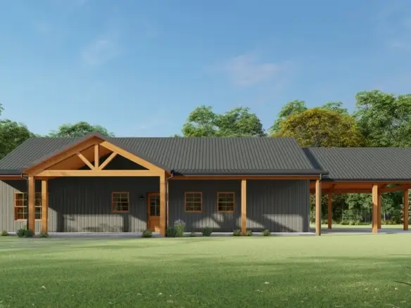 Barndominium House Plan 1092-51