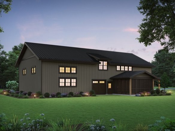 Barndominium House Plan 48-1130