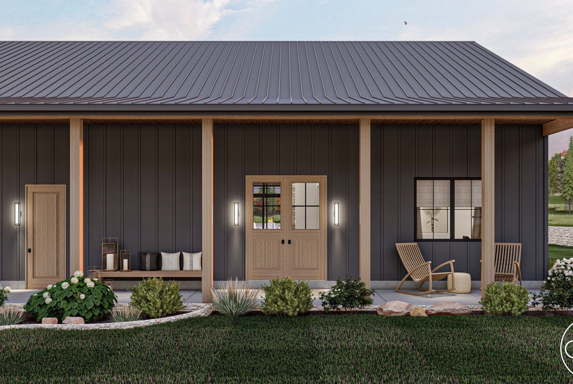 Barndominium Style House Plan Springer Farm 30357