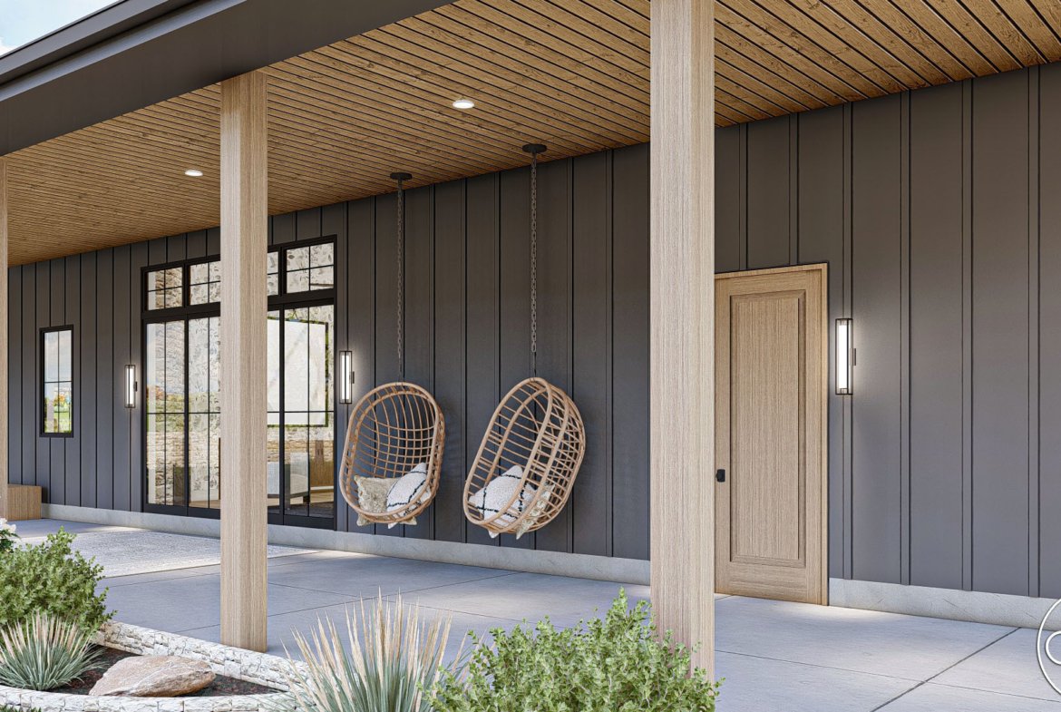 Barndominium Style House Plan Springer Farm 30357