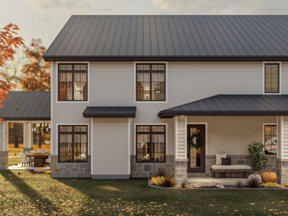 Barndominium House Plan - Batenhorst- 30224