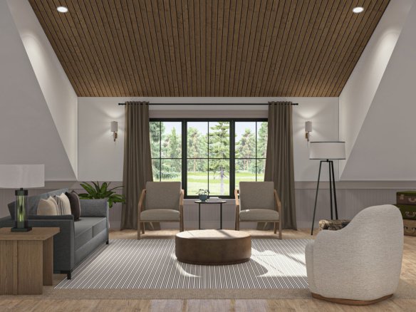 Barndominium Style Plan Stonegate 30439