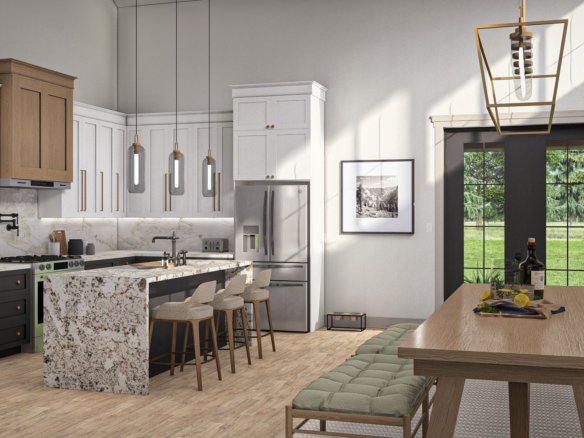 Barndominium Style Plan Stonegate 30439