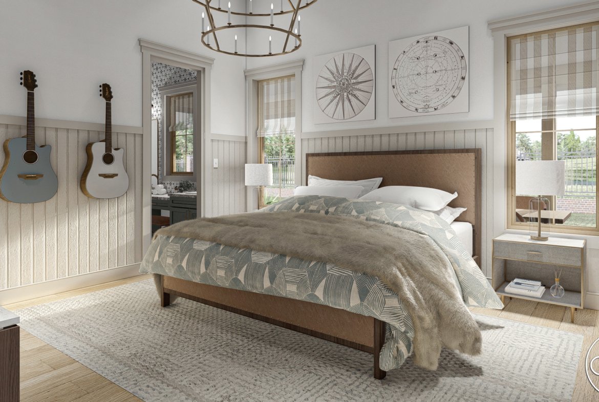 Black Barndominium Style House Plan with Wrap around Porch Red Rocks 30189