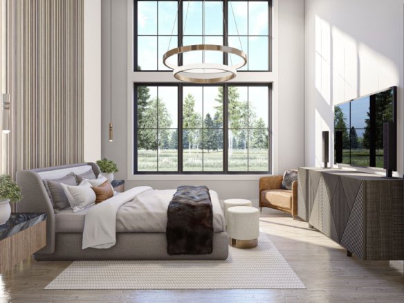 Modern Barndominium Style House Plan Blue Ridge 30249