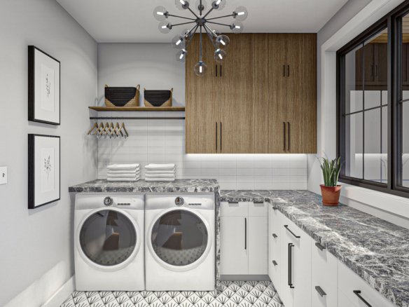 Modern Barndominium Style House Plan Blue Ridge 30249