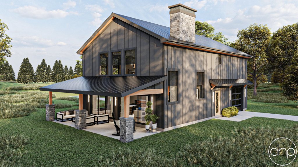 Modern Barndominium Style House Plan Southaven 30226