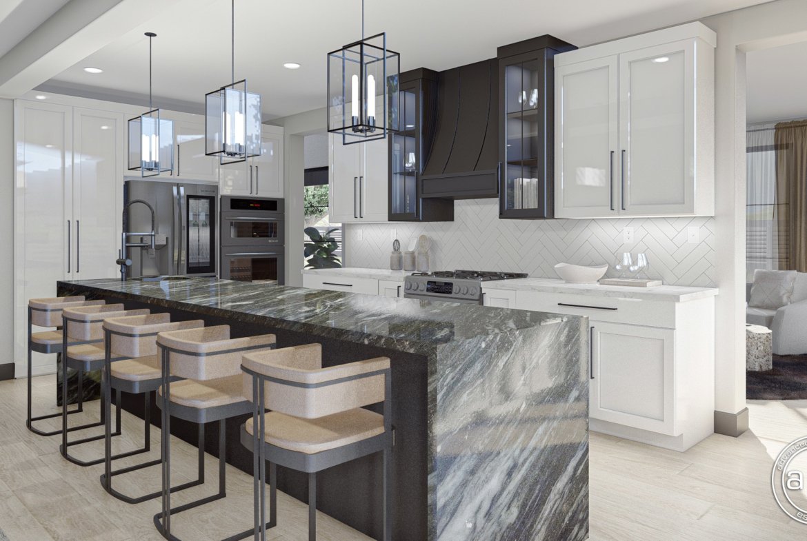 Modern Barndominium Style House Plan with Loft - Barton Creek 0