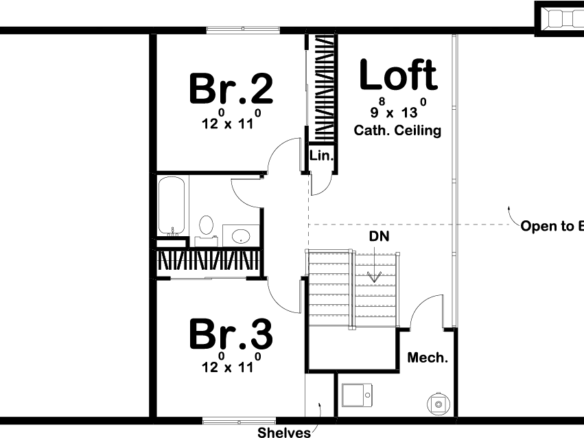 Modern Farmhouse Barndominium Plan with Tall Ceilings and Oversized Patio Billings 29771