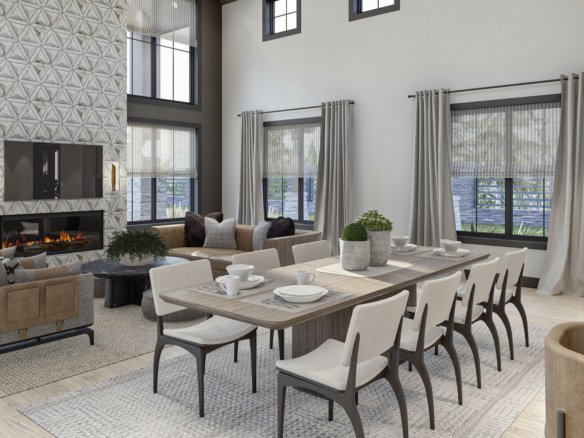 Modern Farmhouse Style Barndominium House Plan Marion 30332