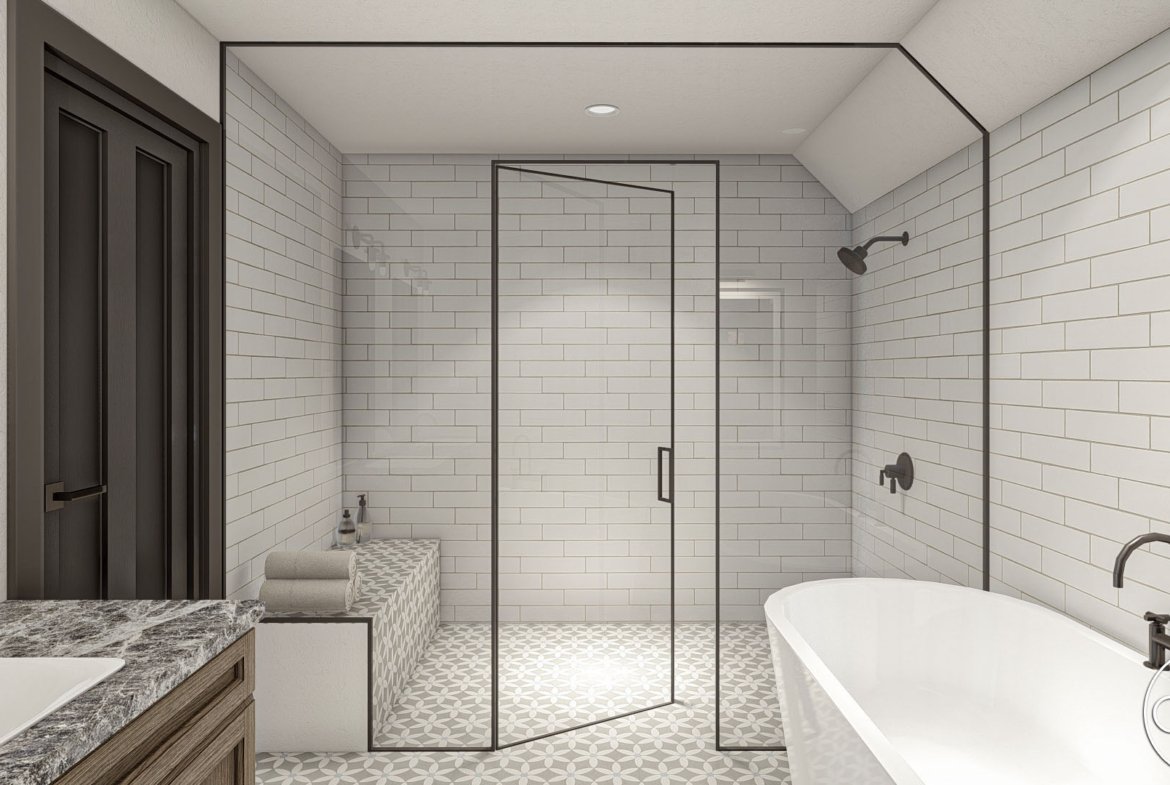 Modern Farmhouse Style Barndominium House Plan Marion 30332