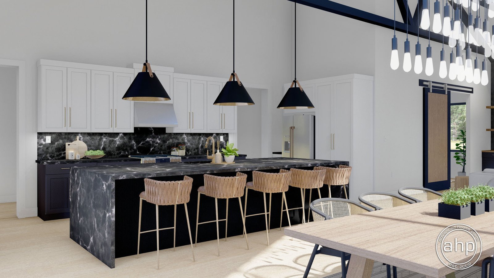 Modern Farmhouse Style Barndominium Plan - Round Rock