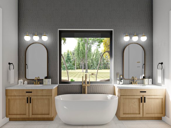 Modern Farmhouse Style Barndominium Plan - Round Rock